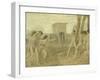 Young Spartan Girls Challenging Boys, C.1860-Edgar Degas-Framed Giclee Print