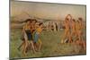 'Young Spartans Exercising', c1860, (1932)-Edgar Degas-Mounted Giclee Print