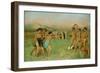 Young Spartans Exercising, C1860-Edgar Degas-Framed Giclee Print