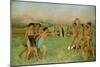 Young Spartans Exercising, C1860-Edgar Degas-Mounted Giclee Print