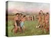 Young Spartans Exercising, circa 1860-Edgar Degas-Stretched Canvas