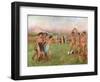 Young Spartans Exercising, circa 1860-Edgar Degas-Framed Giclee Print