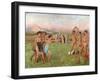 Young Spartans Exercising, circa 1860-Edgar Degas-Framed Giclee Print