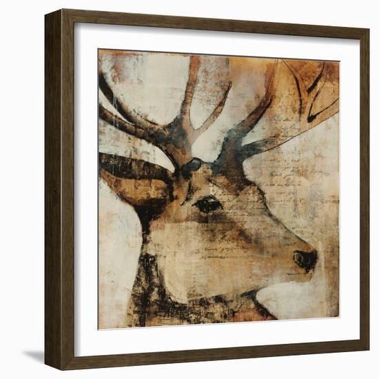 Young Stag-Kari Taylor-Framed Giclee Print