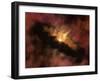 Young Star Surrounded by a Dusty Protoplanetary Disk-Stocktrek Images-Framed Photographic Print