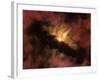 Young Star Surrounded by a Dusty Protoplanetary Disk-Stocktrek Images-Framed Photographic Print