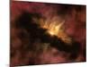 Young Star Surrounded by a Dusty Protoplanetary Disk-Stocktrek Images-Mounted Photographic Print