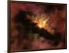 Young Star Surrounded by a Dusty Protoplanetary Disk-Stocktrek Images-Framed Photographic Print