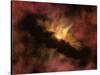 Young Star Surrounded by a Dusty Protoplanetary Disk-Stocktrek Images-Stretched Canvas