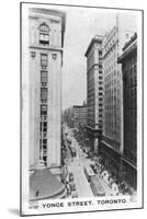 Young Street, Toronto, Canada, C1920S-null-Mounted Giclee Print