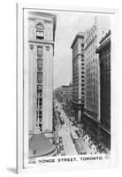 Young Street, Toronto, Canada, C1920S-null-Framed Giclee Print