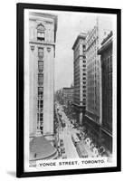 Young Street, Toronto, Canada, C1920S-null-Framed Giclee Print