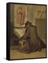 Young Student Drawing-Jean-Baptiste Simeon Chardin-Framed Stretched Canvas