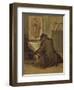 Young Student Drawing-Jean-Baptiste Simeon Chardin-Framed Giclee Print