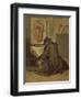 Young Student Drawing-Jean-Baptiste Simeon Chardin-Framed Giclee Print