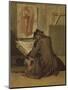 Young Student Drawing-Jean-Baptiste Simeon Chardin-Mounted Giclee Print