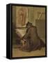 Young Student Drawing-Jean-Baptiste Simeon Chardin-Framed Stretched Canvas