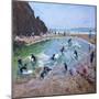 Young Surfers, Tenby, 2016-Andrew Macara-Mounted Giclee Print