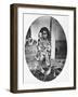 Young Tahitian Princess, Illustration from Tahiti, Published in London, 1882-Colonel Stuart-wortley-Framed Photographic Print