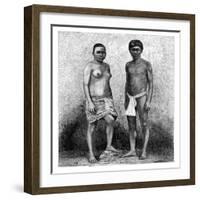 Young Talamancas Indians, Central America, C1890-null-Framed Giclee Print