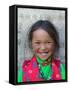 Young Tibetan Girl, Sakya Monastery, Tibet, China-Keren Su-Framed Stretched Canvas