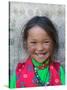 Young Tibetan Girl, Sakya Monastery, Tibet, China-Keren Su-Stretched Canvas