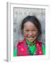 Young Tibetan Girl, Sakya Monastery, Tibet, China-Keren Su-Framed Photographic Print