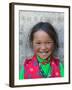 Young Tibetan Girl, Sakya Monastery, Tibet, China-Keren Su-Framed Photographic Print