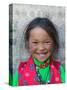 Young Tibetan Girl, Sakya Monastery, Tibet, China-Keren Su-Stretched Canvas