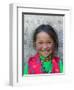 Young Tibetan Girl, Sakya Monastery, Tibet, China-Keren Su-Framed Photographic Print