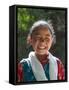 Young Tibetan Girl, Tibet, China-Keren Su-Framed Stretched Canvas