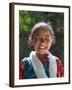 Young Tibetan Girl, Tibet, China-Keren Su-Framed Photographic Print