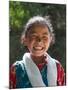 Young Tibetan Girl, Tibet, China-Keren Su-Mounted Photographic Print