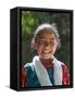 Young Tibetan Girl, Tibet, China-Keren Su-Framed Stretched Canvas