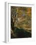 Young Trees in the Forest, 1866 by Renoir-Pierre Auguste Renoir-Framed Giclee Print