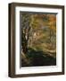 Young Trees in the Forest, 1866 by Renoir-Pierre Auguste Renoir-Framed Giclee Print