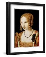 Young Venetian Woman-Albrecht Dürer-Framed Giclee Print