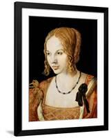 Young Venetian Woman-Albrecht Dürer-Framed Giclee Print