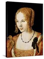 Young Venetian Woman-Albrecht Dürer-Stretched Canvas