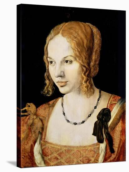 Young Venetian Woman-Albrecht Dürer-Stretched Canvas