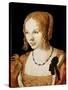 Young Venetian Woman-Albrecht Dürer-Stretched Canvas