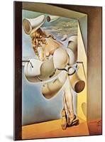Young Virgin Auto-Sodomized by Her Own Chastity, c.1954-Salvador Dalí-Mounted Art Print