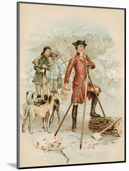 Young Washington, Surveyor-North American-Mounted Giclee Print