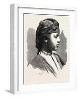 Young Wife of a Fellah, Egypt, 1879-null-Framed Giclee Print