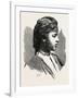 Young Wife of a Fellah, Egypt, 1879-null-Framed Giclee Print