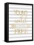Young, Wild and Free-Miyo Amori-Framed Stretched Canvas