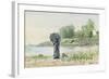 Young Woman, 1880-Winslow Homer-Framed Giclee Print