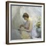 Young Woman and Baby-Jules Jean Geoffroy-Framed Giclee Print