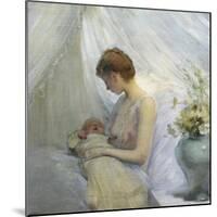 Young Woman and Baby-Jules Jean Geoffroy-Mounted Giclee Print