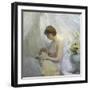 Young Woman and Baby-Jules Jean Geoffroy-Framed Giclee Print